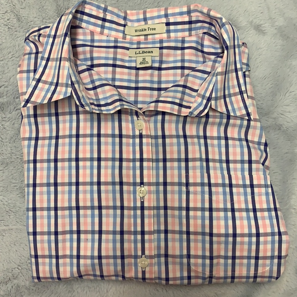 Women's Wrinkle-Free Pinpoint Oxford Shirt